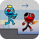 Logo of Red Blue Stick Rainbow Master android Application 