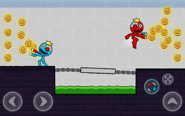 Red Blue Stick Rainbow Master android App screenshot 0