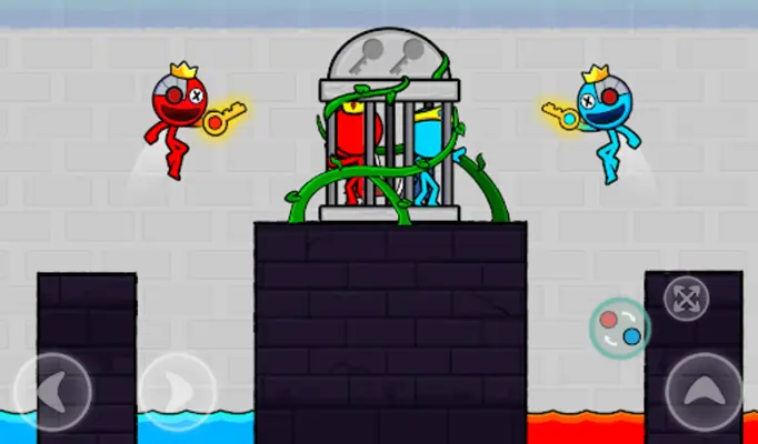 Red Blue Stick Rainbow Master android App screenshot 9