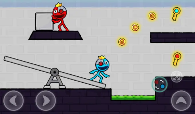 Red Blue Stick Rainbow Master android App screenshot 14