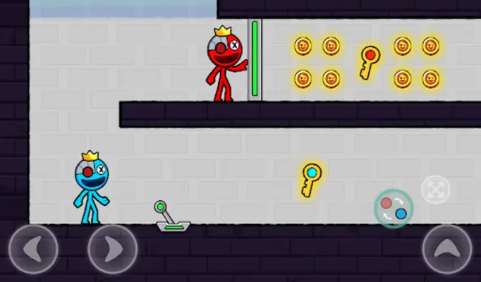 Red Blue Stick Rainbow Master android App screenshot 15