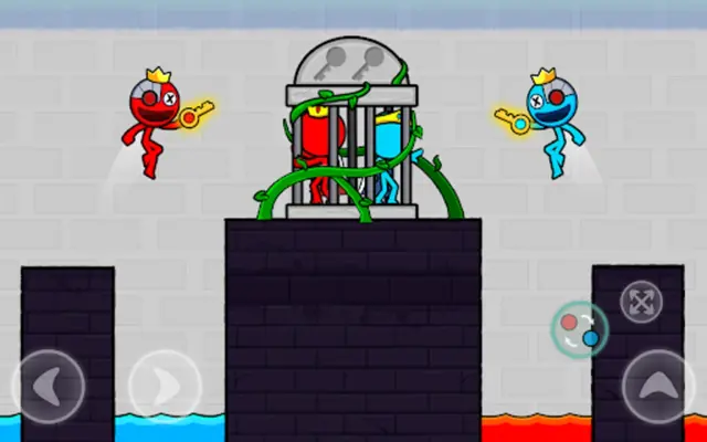 Red Blue Stick Rainbow Master android App screenshot 1