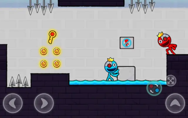 Red Blue Stick Rainbow Master android App screenshot 3