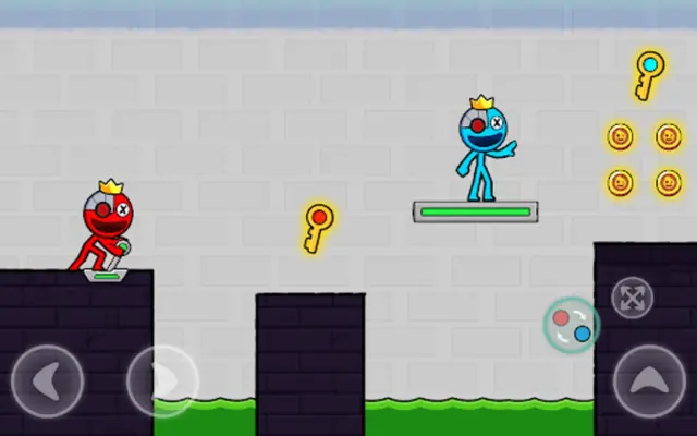 Red Blue Stick Rainbow Master android App screenshot 4