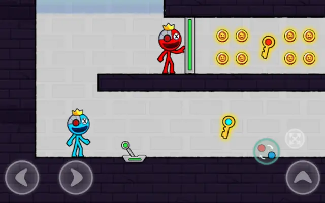 Red Blue Stick Rainbow Master android App screenshot 7